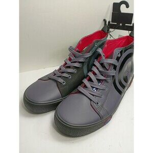NWT Marvel Captain America Men's Hi-Top  Sneakers Size 11.5